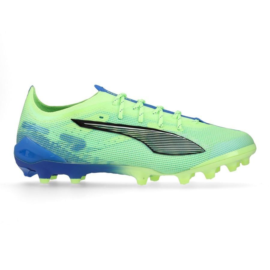 PUMA Ultra 5 Ultimate AG Lights Out - Fizzy Apple/Blanc/Bleu Femme