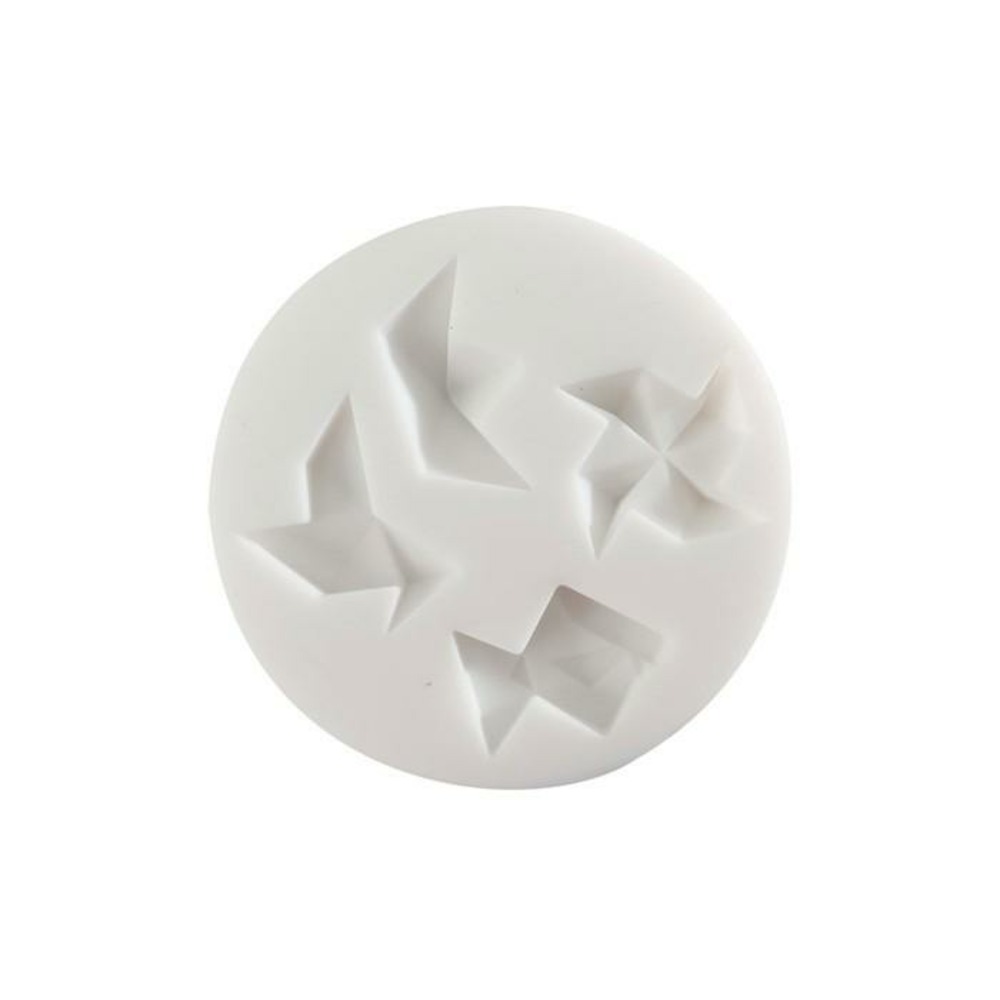 Moule en silicone mini origami pour pâte polymère