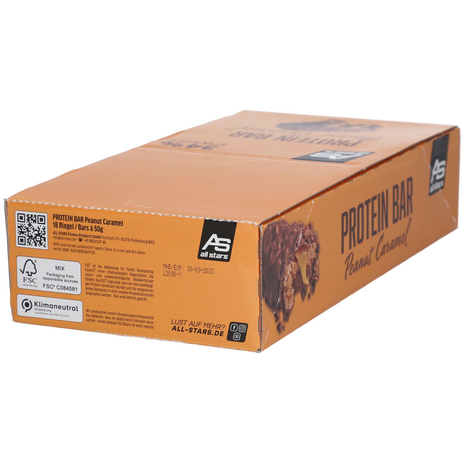 All Stars® Protein Bar Peanut-Caramel