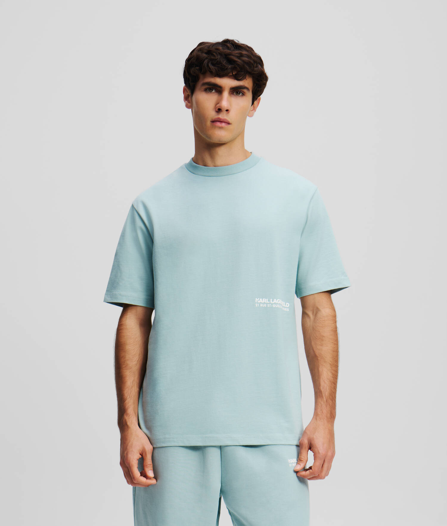 T-SHIRT RUE ST-GUILLAUME - Bleu