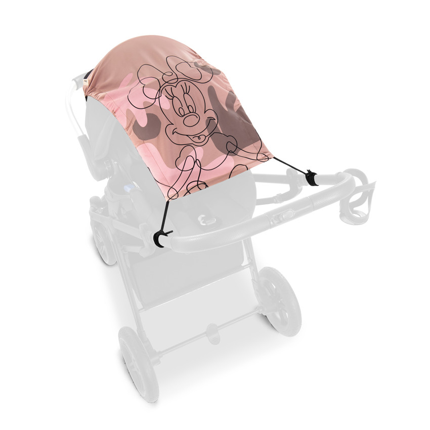 Pare-soleil pour poussette Minnie Mouse Rose