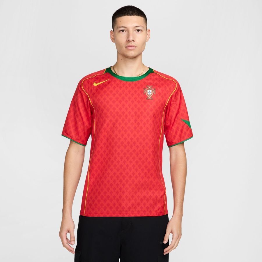 Portugal Maillot Domicile EURO 2004 Reissue