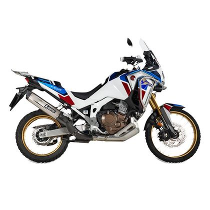 Silencieux Akrapovic Titane embout carbone