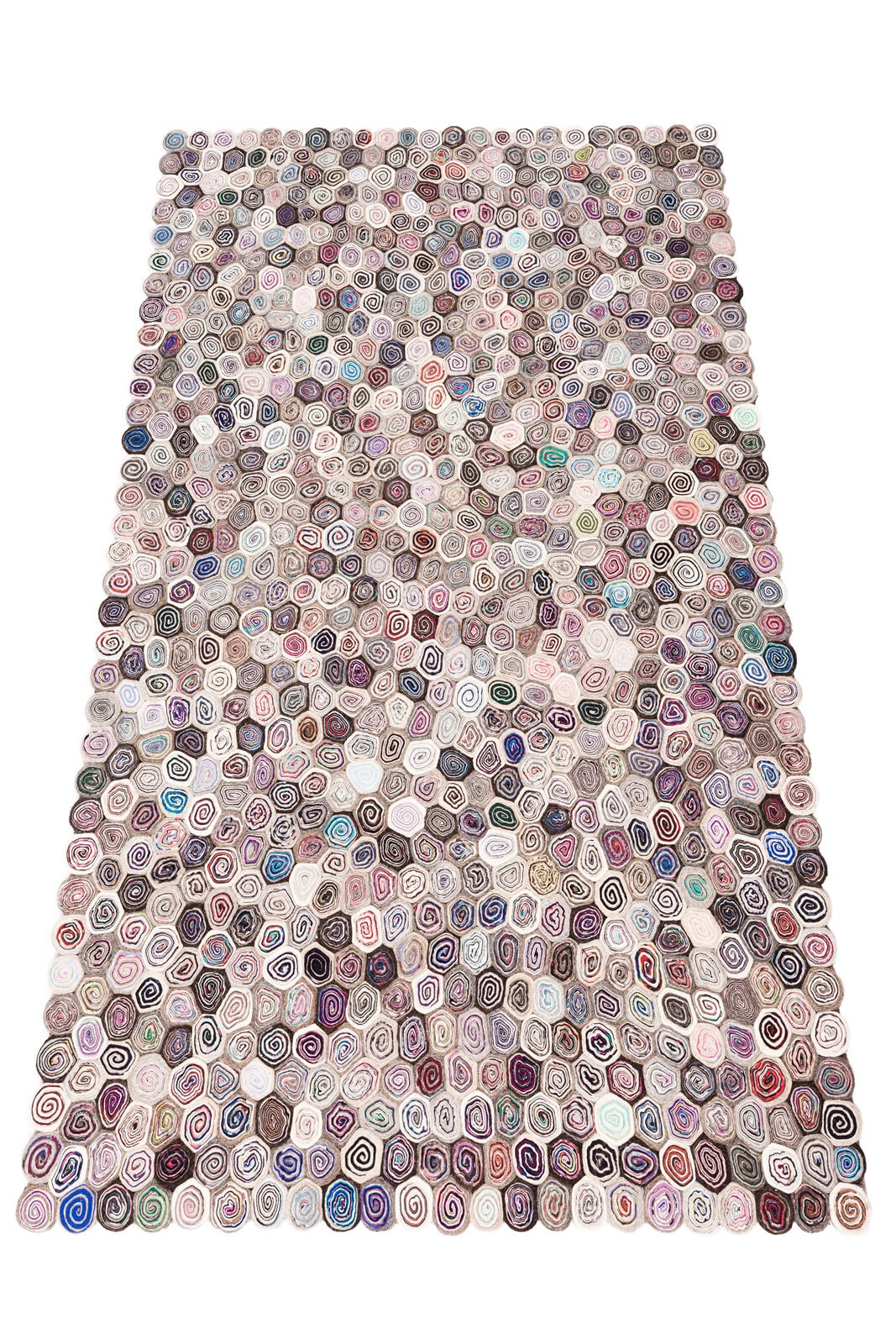 Moderner Teppich CRAZY 80 x 150 cm mehrfarbig