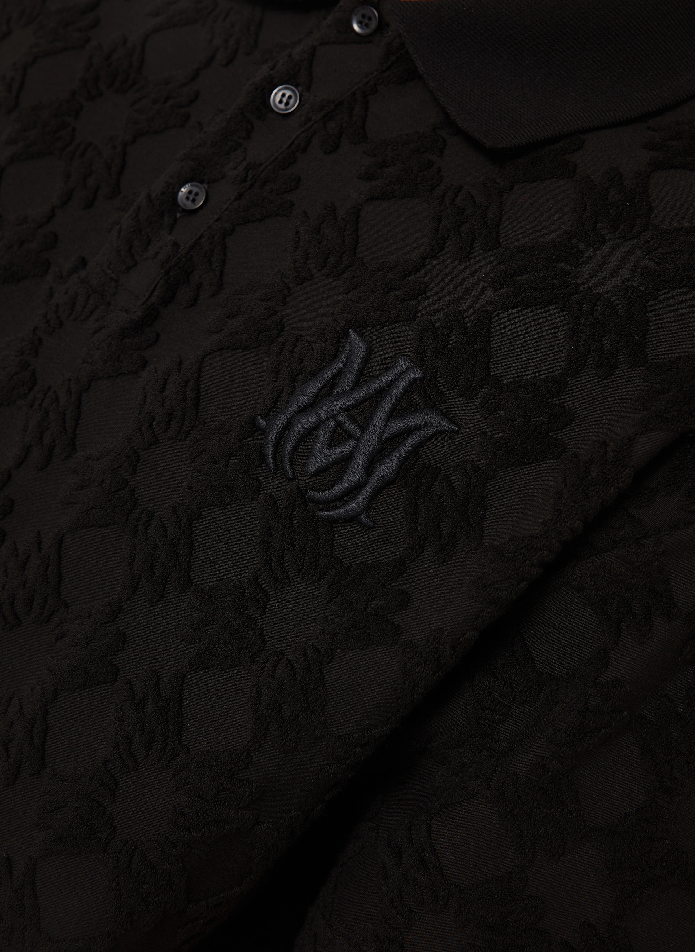 AMIRI Frottee-Poloshirt