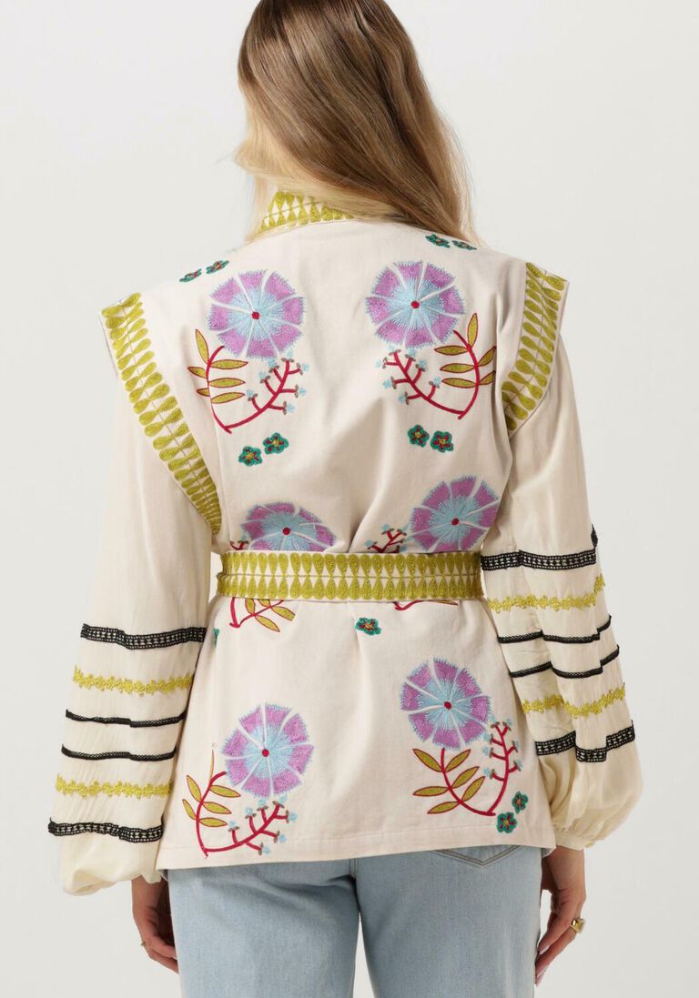 HARPER & YVE ecru harper & yve gilet june-gi
