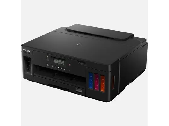 Canon PIXMA G5050 - Printer - farve - Duplex - blækprinter - kan genopfyldes - A4/Legal - op til 13 ipm (mono) / op til 6.8 ipm (farve) - kapacitet: 350 ark - USB 2.0, LAN, Wi-Fi(n)