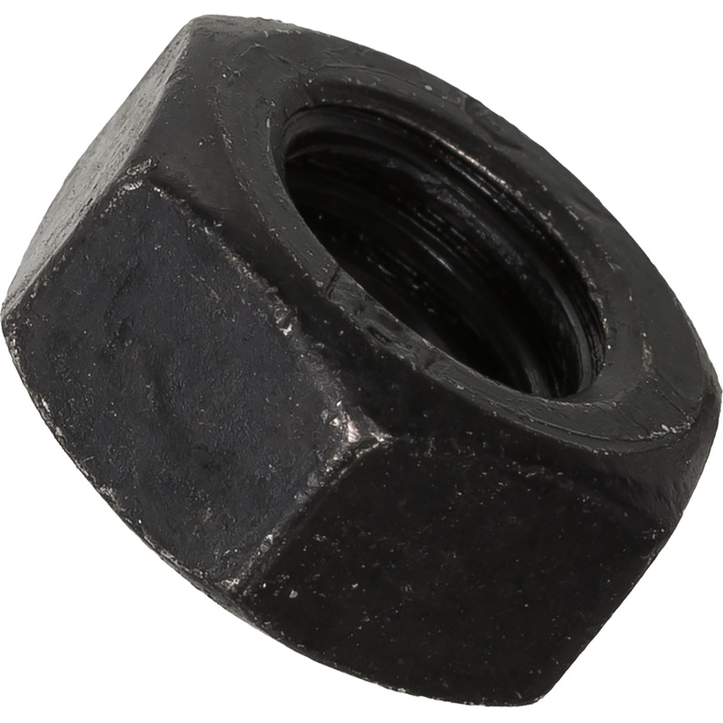 Zeskantmoeren zwart M6