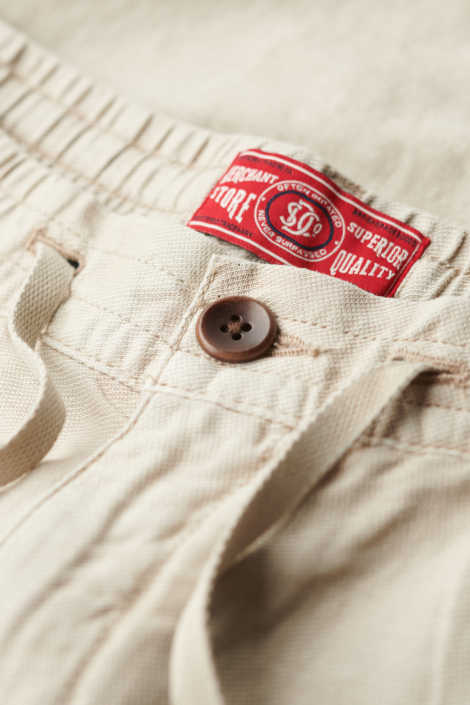 Superdry beige heren korte broek