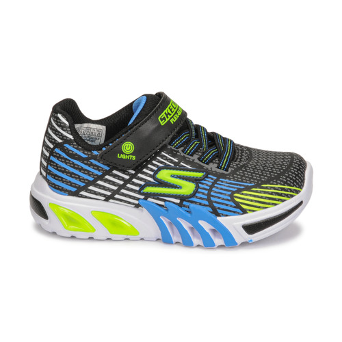 Skechers - FLEX-GLOW ELITE Negro / Azul / Led