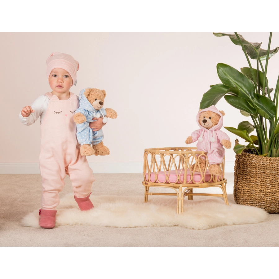 Teddy HERMANN® Schlafanzugbär blau 30 cm