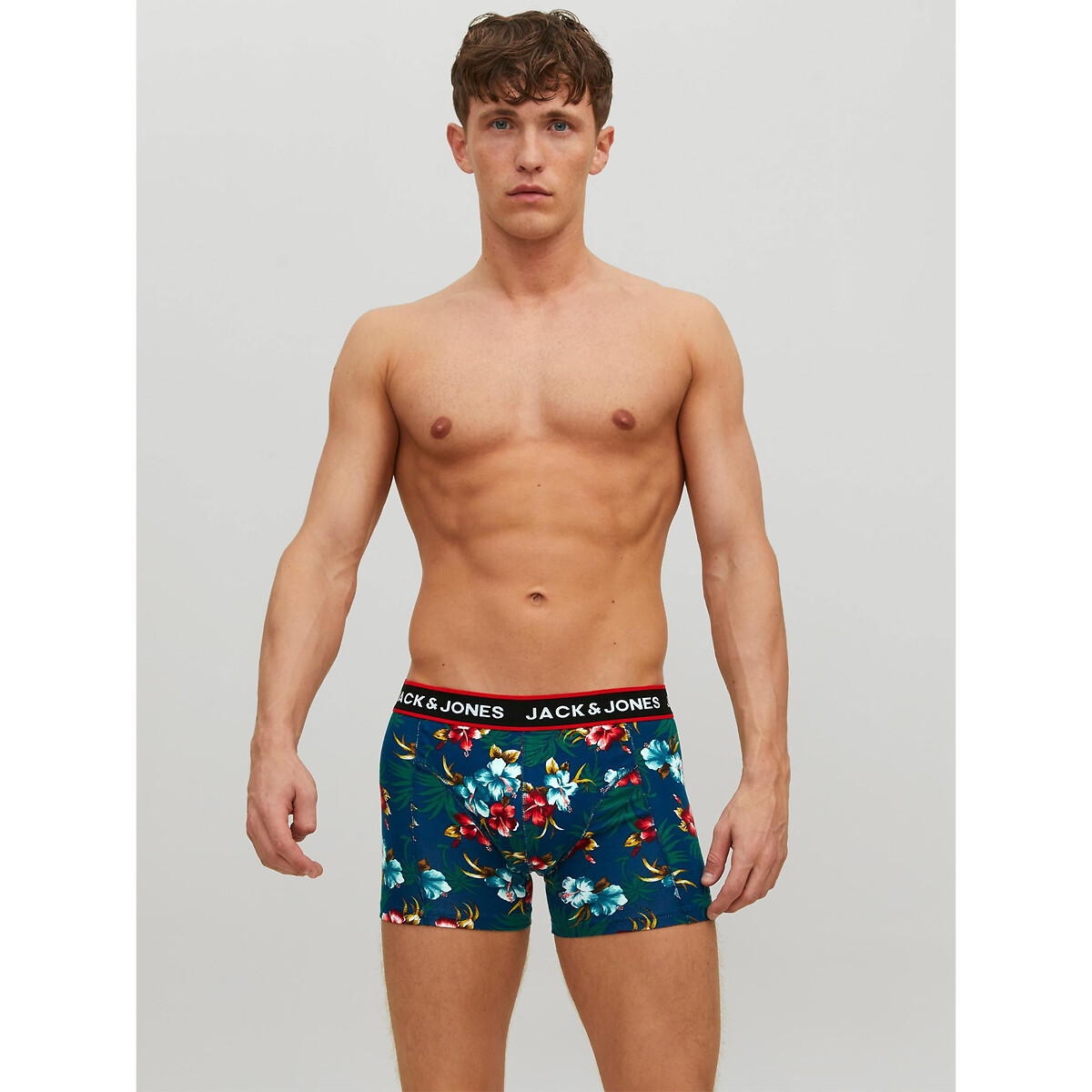 JACK & JONES<br>Conjunto de 3 cuecas boxer