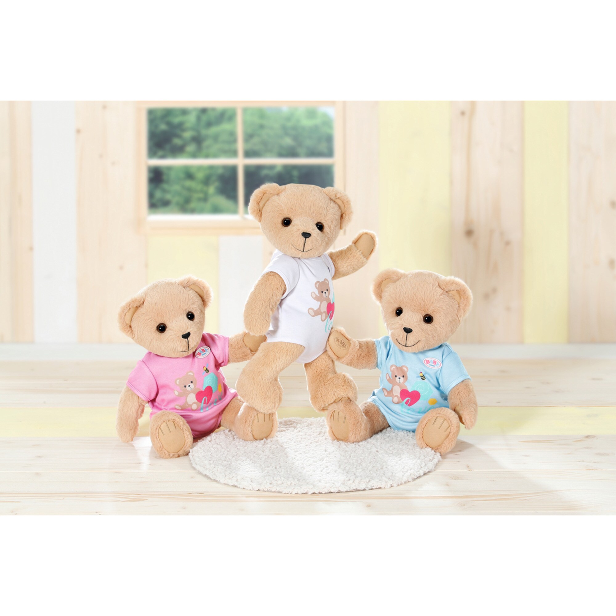 ZAPF Creation Kuscheltier BABY born® Bär weiß