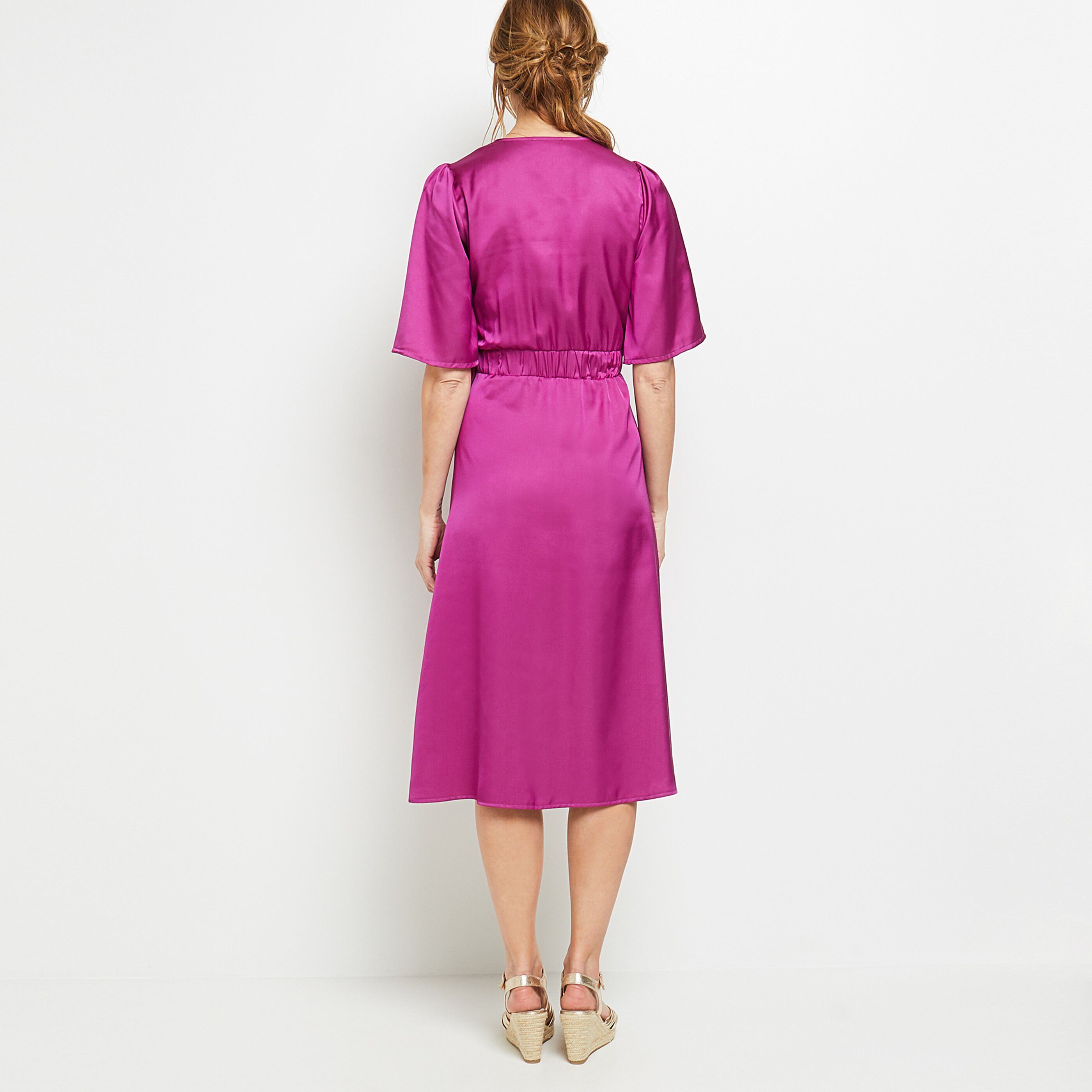Robe cache coeur femme - VIOLET