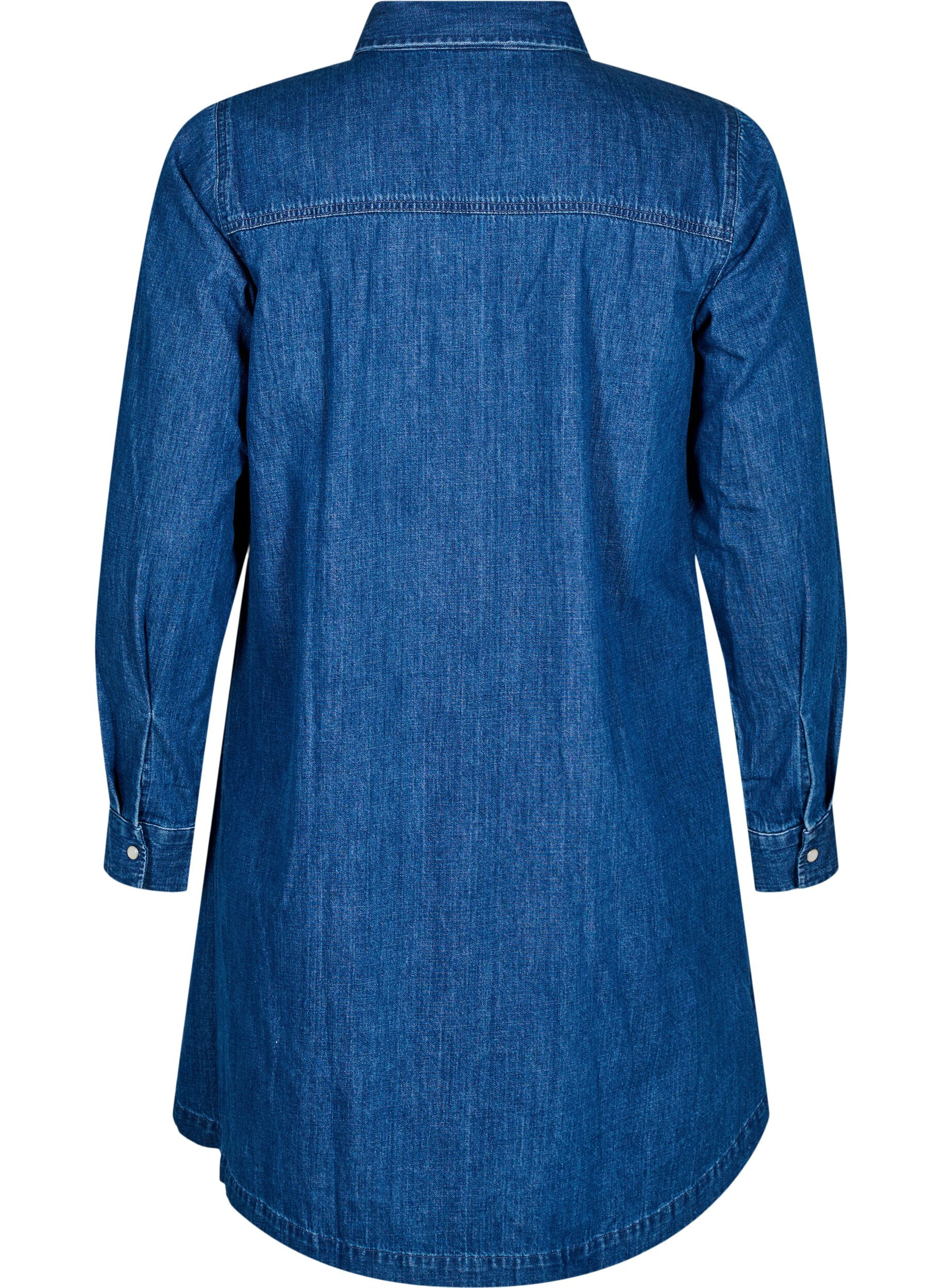 Denimkjole med knapper