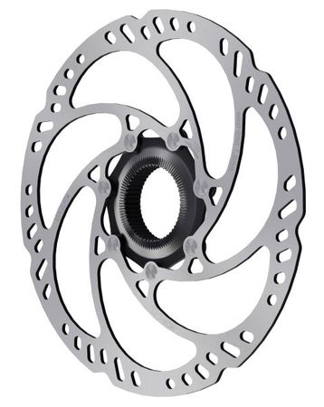 MDR-C Centerlock f. Steckachsen  silber  203mm