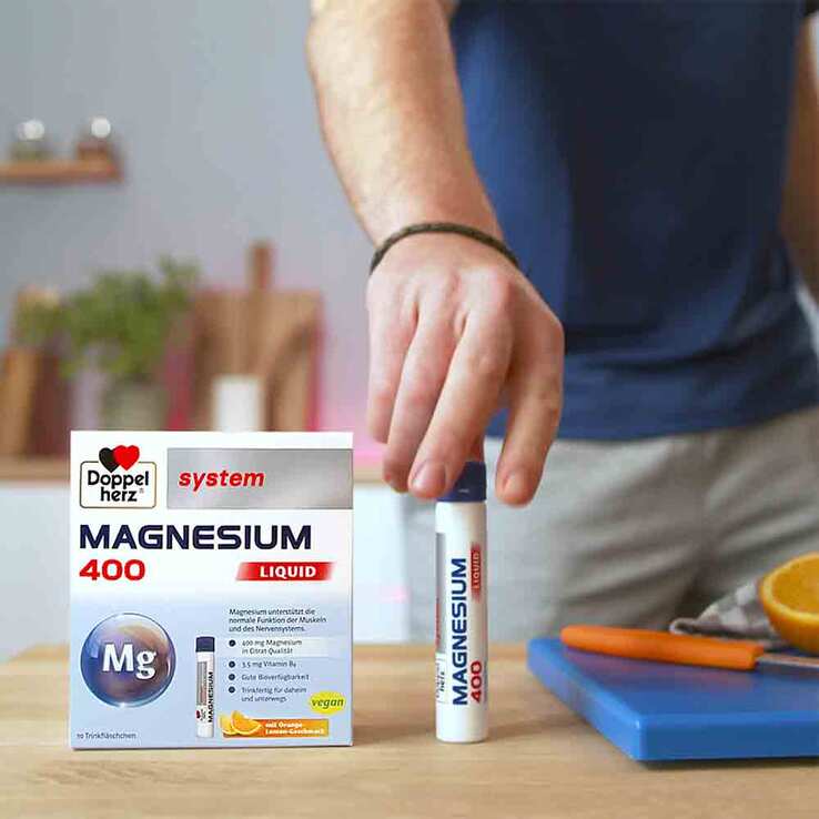 Doppelherz Magnesium 400 Liquid system Trinkampulle , 30 St