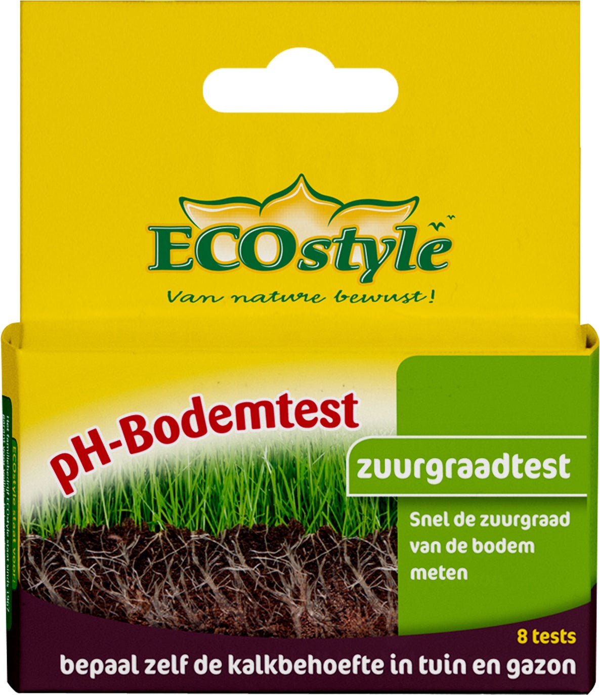 ECOstyle pH bodemtest 8 stuks