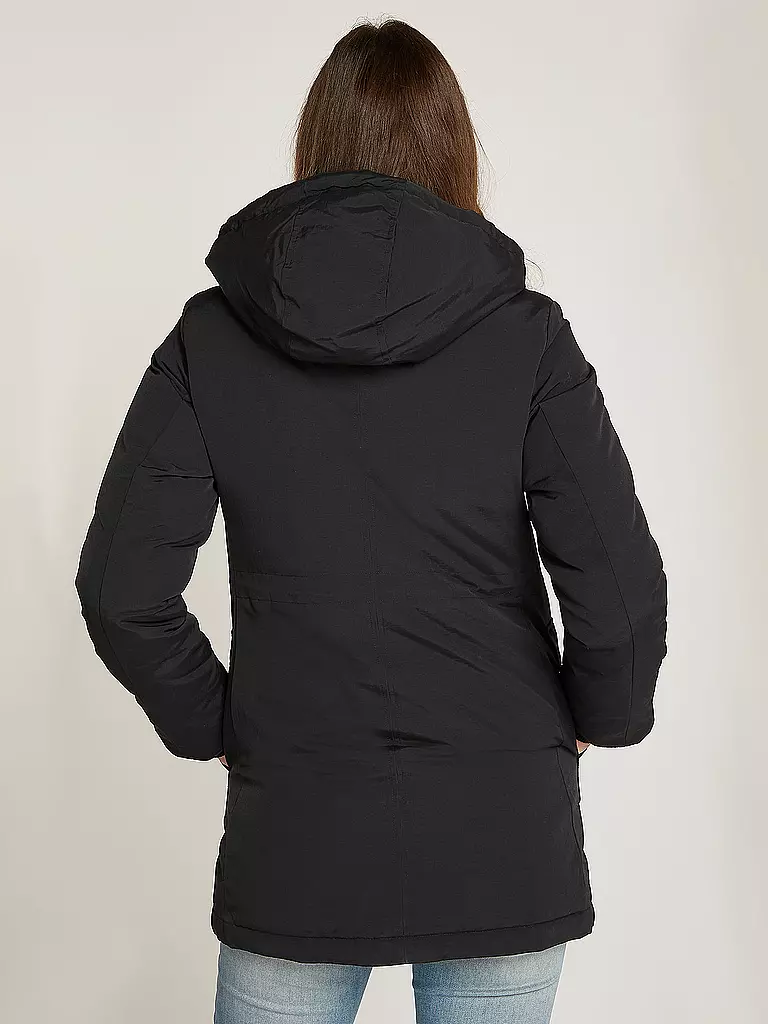 TOMMY JEANS Daunenparka schwarz