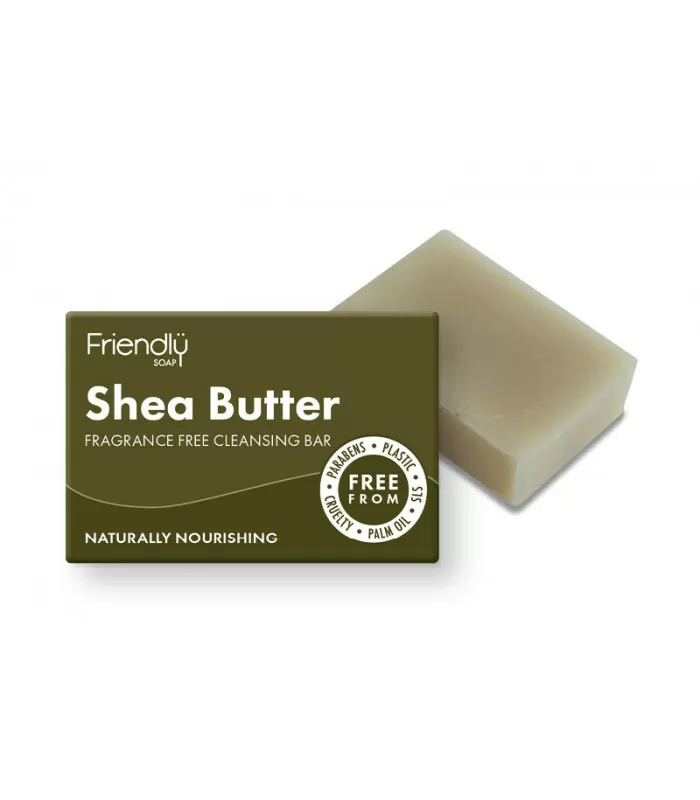 Friendly Shea Butter ansigtssæbe - 95 g