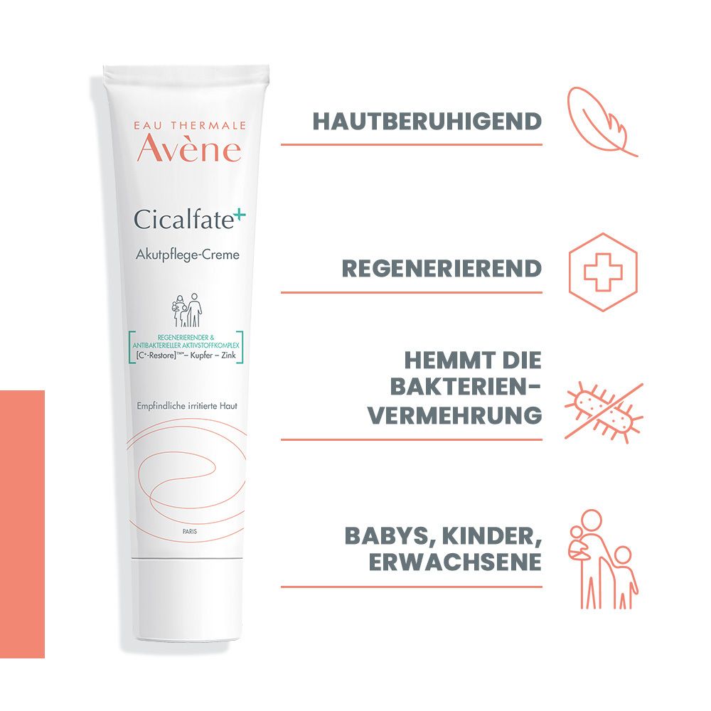 Avène Cicalfate+ Akutpflege-Creme - bei irritierter und geschädigter Haut
