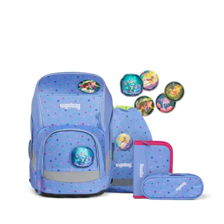 ergobag WIDE Schulrucksack-Set Bärzaubernd, 5-teilig