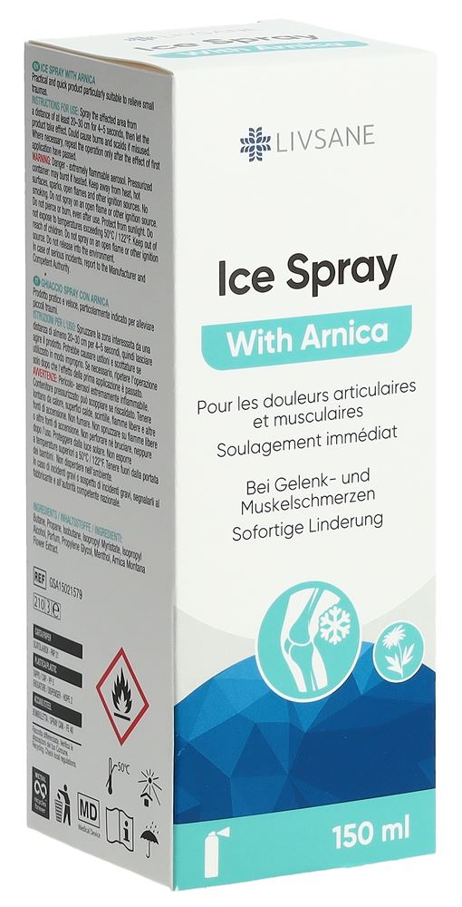 LIVSANE Eis-Spray liq mit Arnika Spr 150 ml