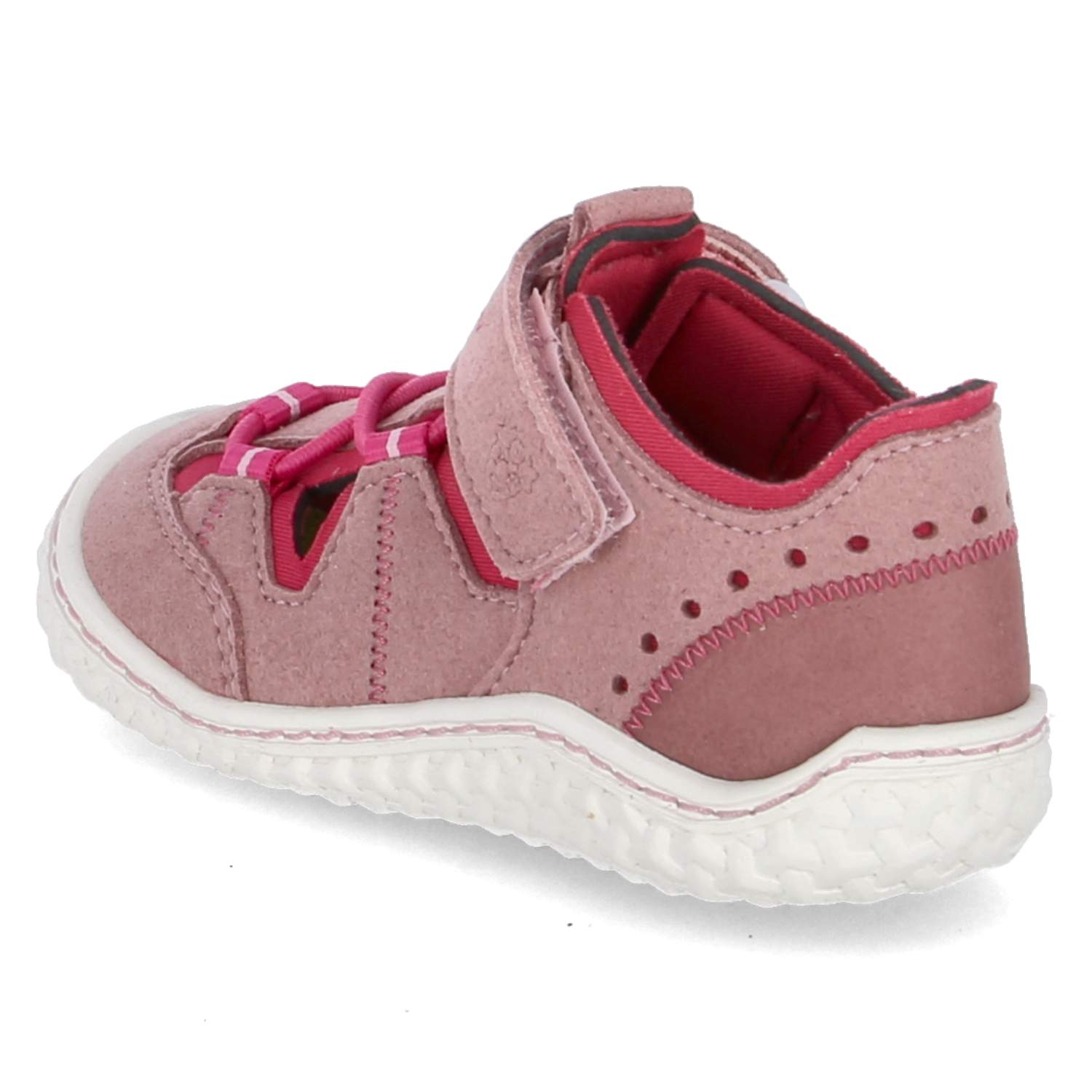 Pepino Kletthalbschuhe JERRY - sucre/pink