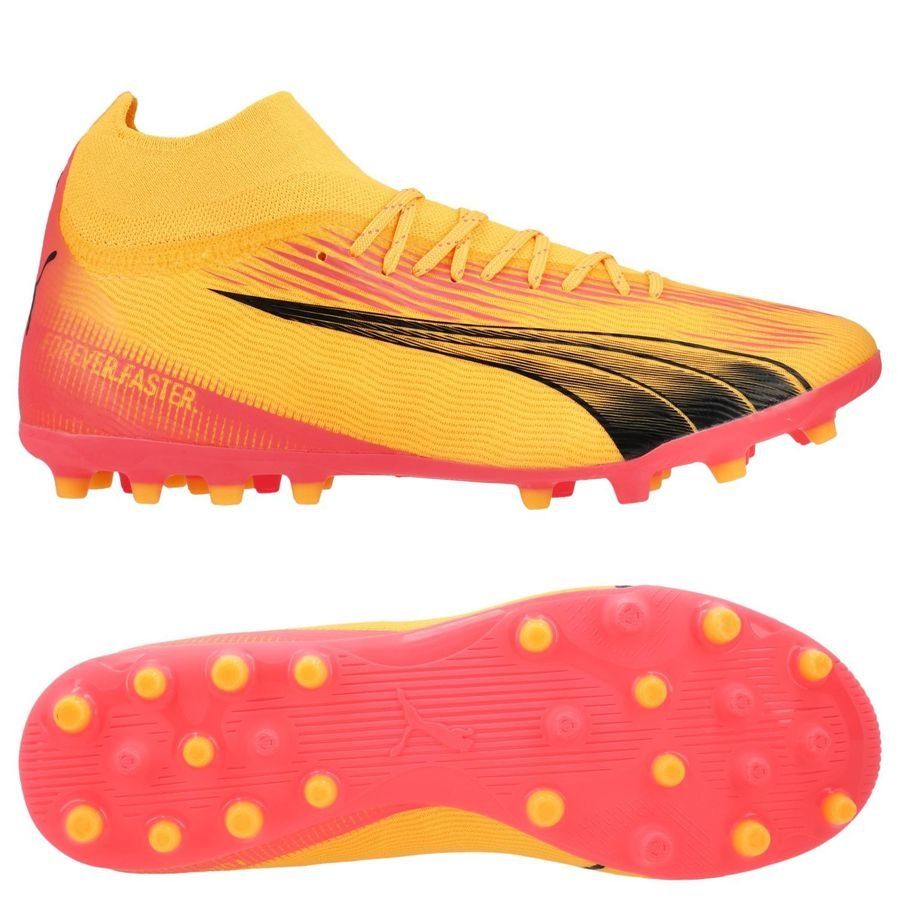 PUMA Ultra Pro MG Forever Faster - Sun Stream/Noir/Crépuscule