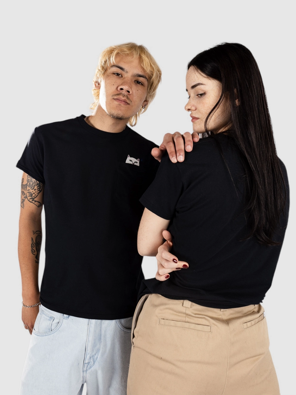 RIPNDIP Lord Nermal Pocket T-Shirt black