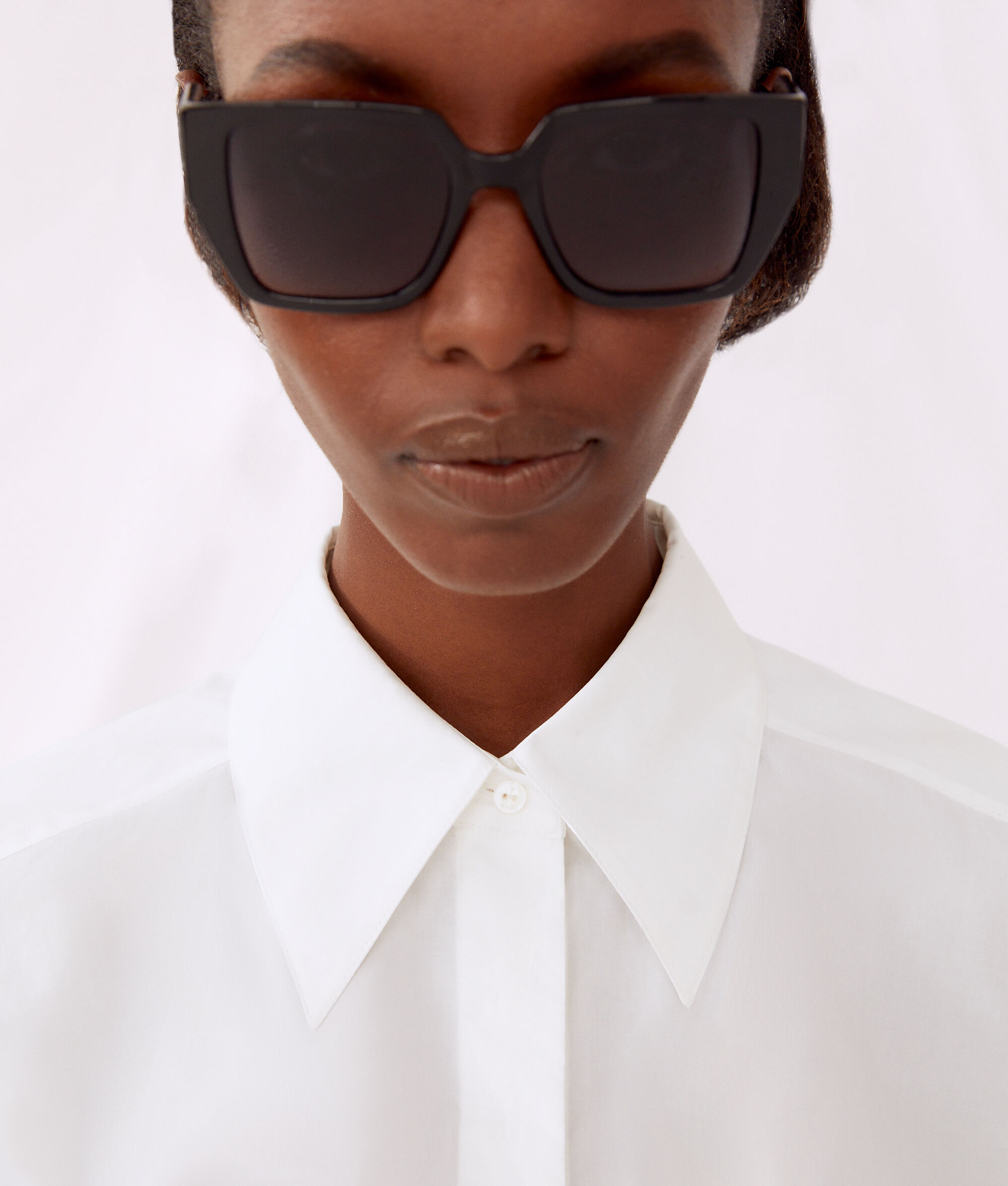 CHEMISE EN POPELINE NOUÉE À LA TAILLE KARL X AMBER VALLETTA