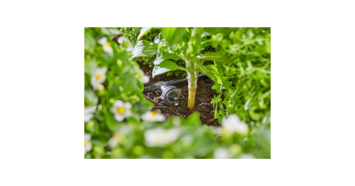 GARDENASeriedruppelaar 2 l/u, drukcompenserend druppelaar  (Donkergrijs, 10 stuks)