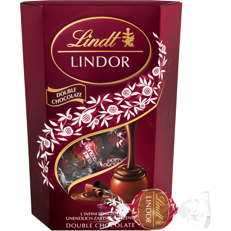 Lindt Lindor Kugeln Double Chocolate, 200 g