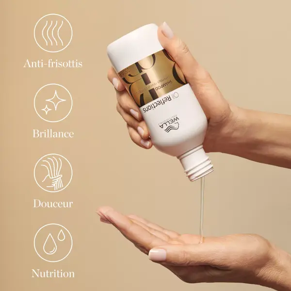 Shampoo Wella Professionals Oil Reflections Light para todos os tipos de cabelo 250ml