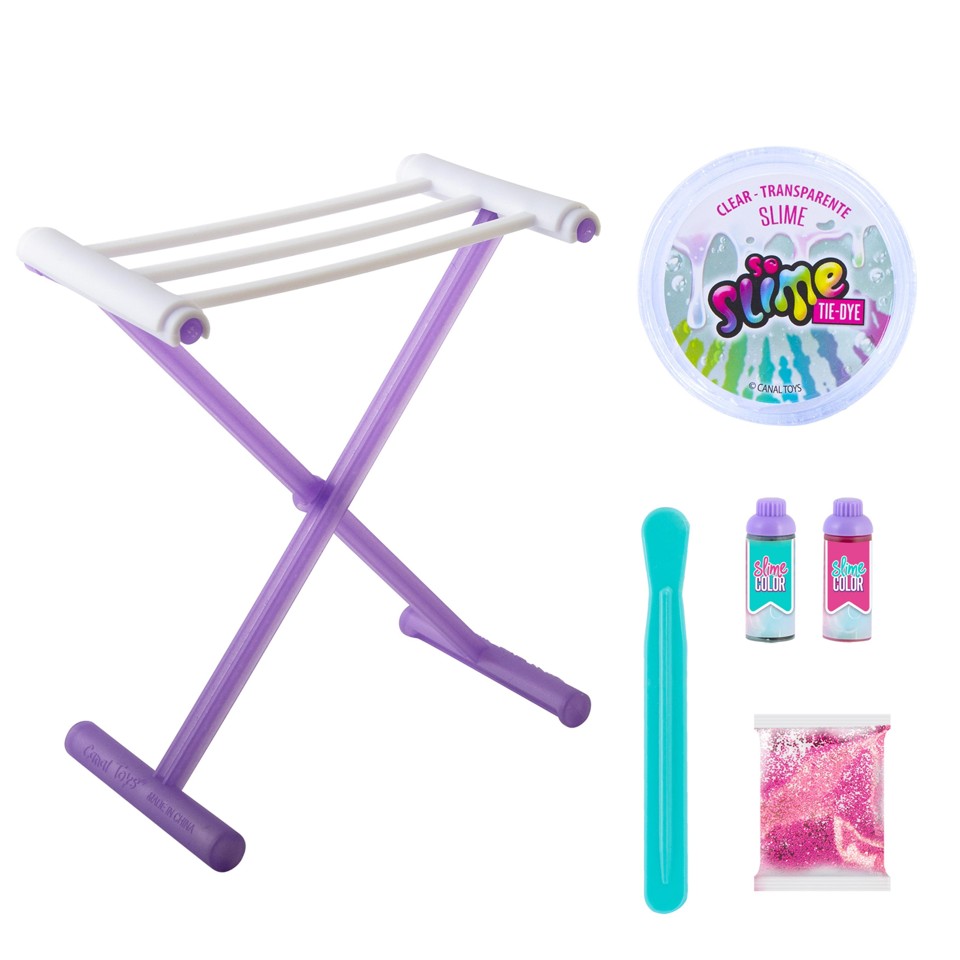SO SLIME - Tie Dye Slime Kit - Tørrestativ