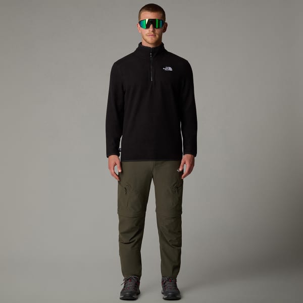 Sweat polaire THE NORTH FACE 100 GLACIER 1/4 ZIP EU TNF BLACK-NPF
