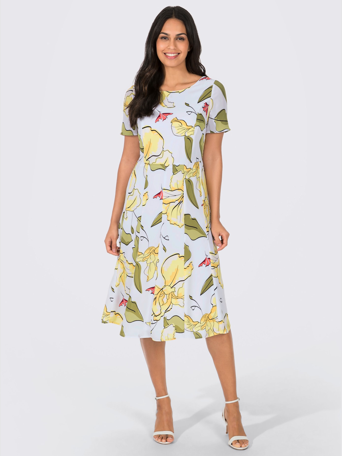 Robe imprimée qualité tissée