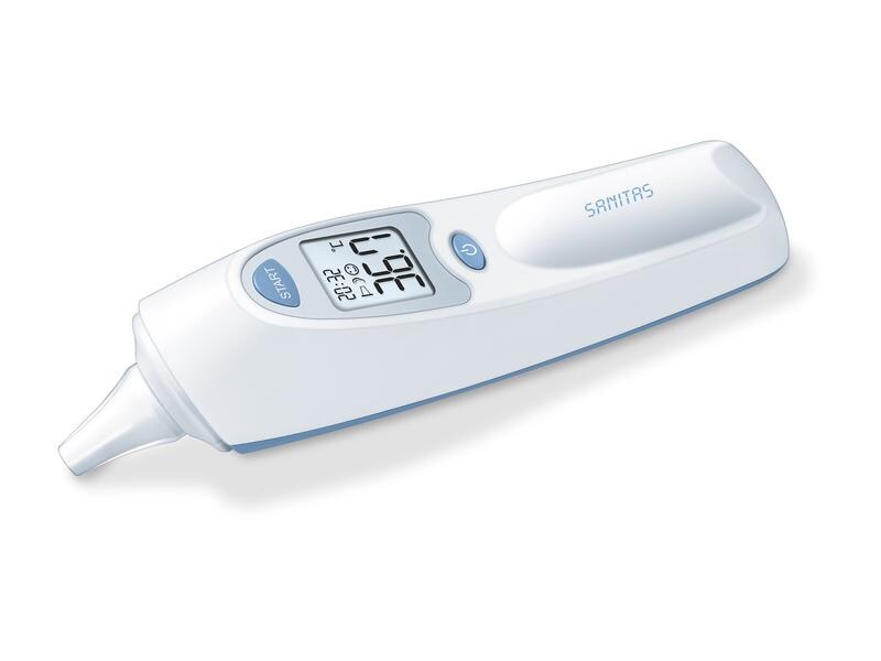 Sanitas Infrarot-Fieberthermometer SFT 53 Ohrthermometer