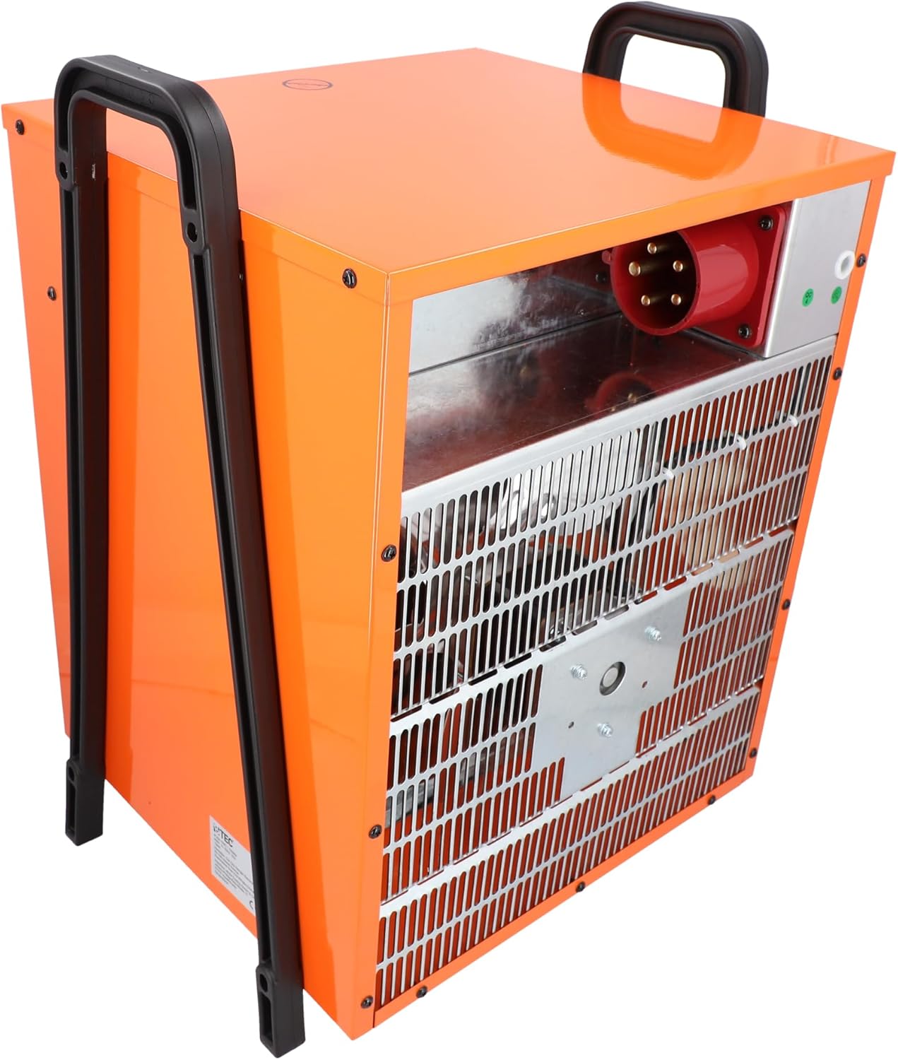 BTEC Heizlüfter 15000 Watt - Elektroheizer - 3 Heizstufen - Frostwächter - Perfekt für Baustelle, Werkstatt, Garage - Heizstrahler - 15kW Heizer