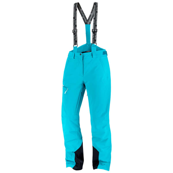 Pantalon de ski SALOMON BRILLIANT PANT W ENAMEL BLUE