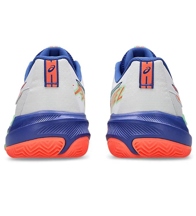 ASICS GEL-CHALLENGER 15 PADEL 1041A511 WHITE-VIVID-CORAL