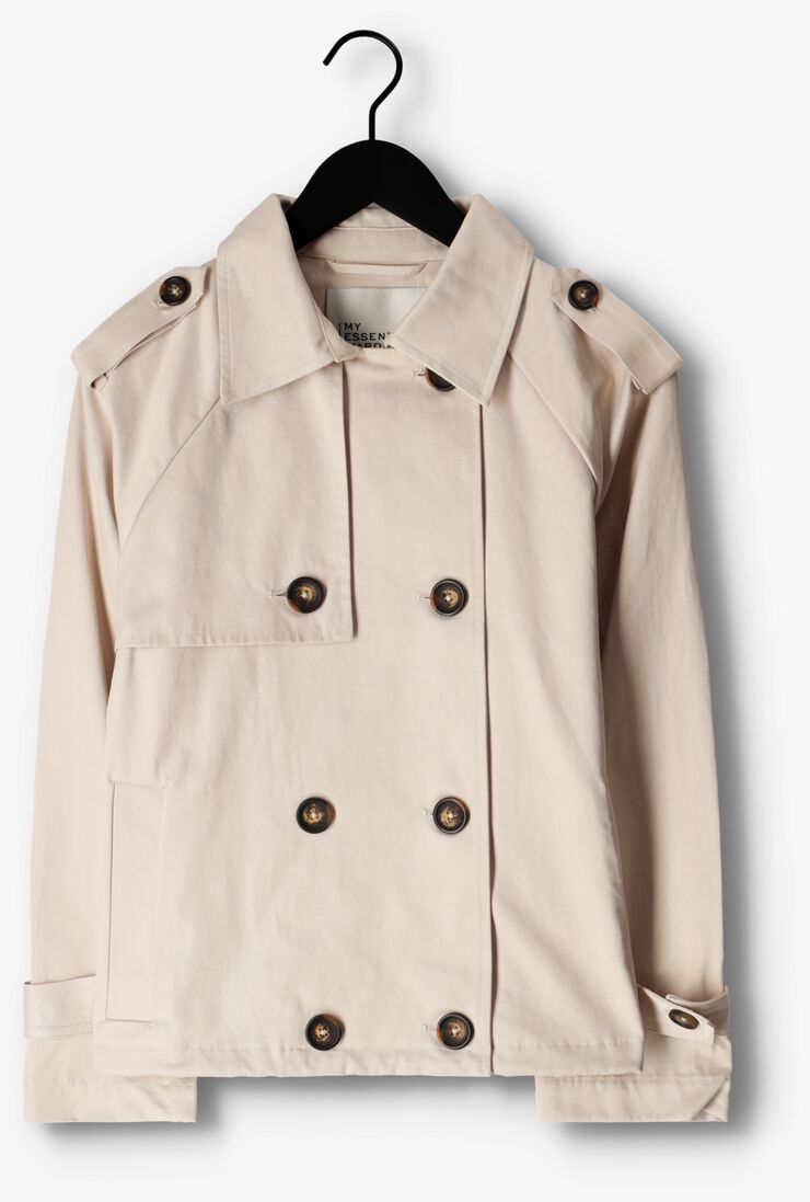 MY ESSENTIAL WARDROBE zand my essential wardrobe jack miramw short trenchcoat