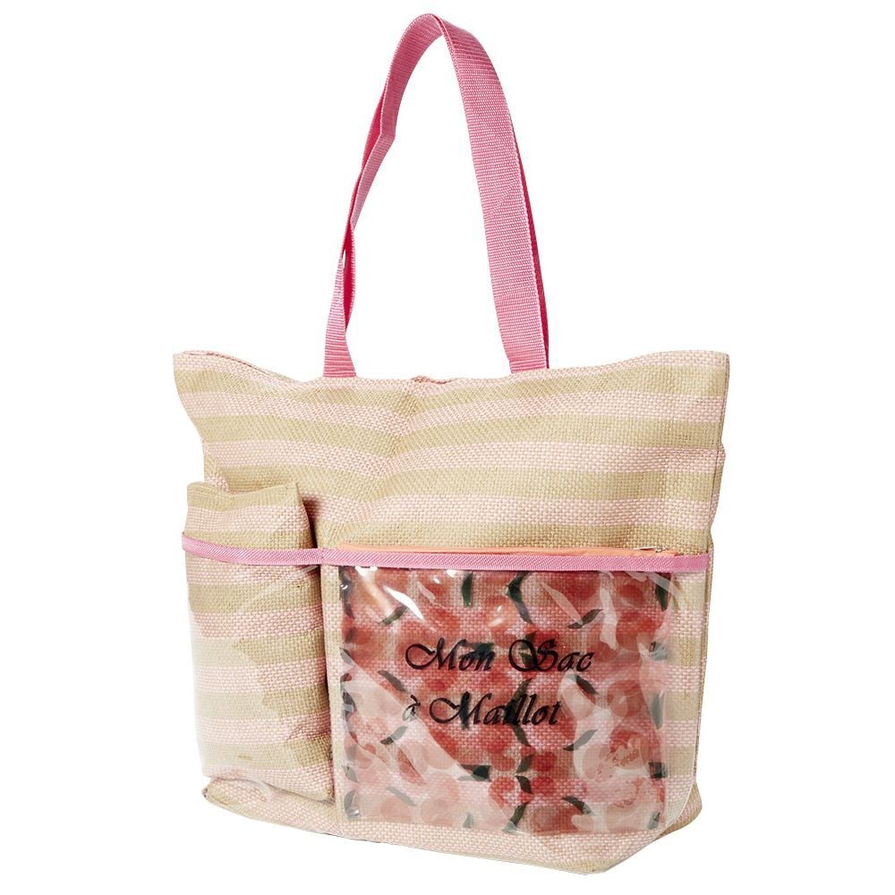 Sac de plage + coussin + pochette pour maillot