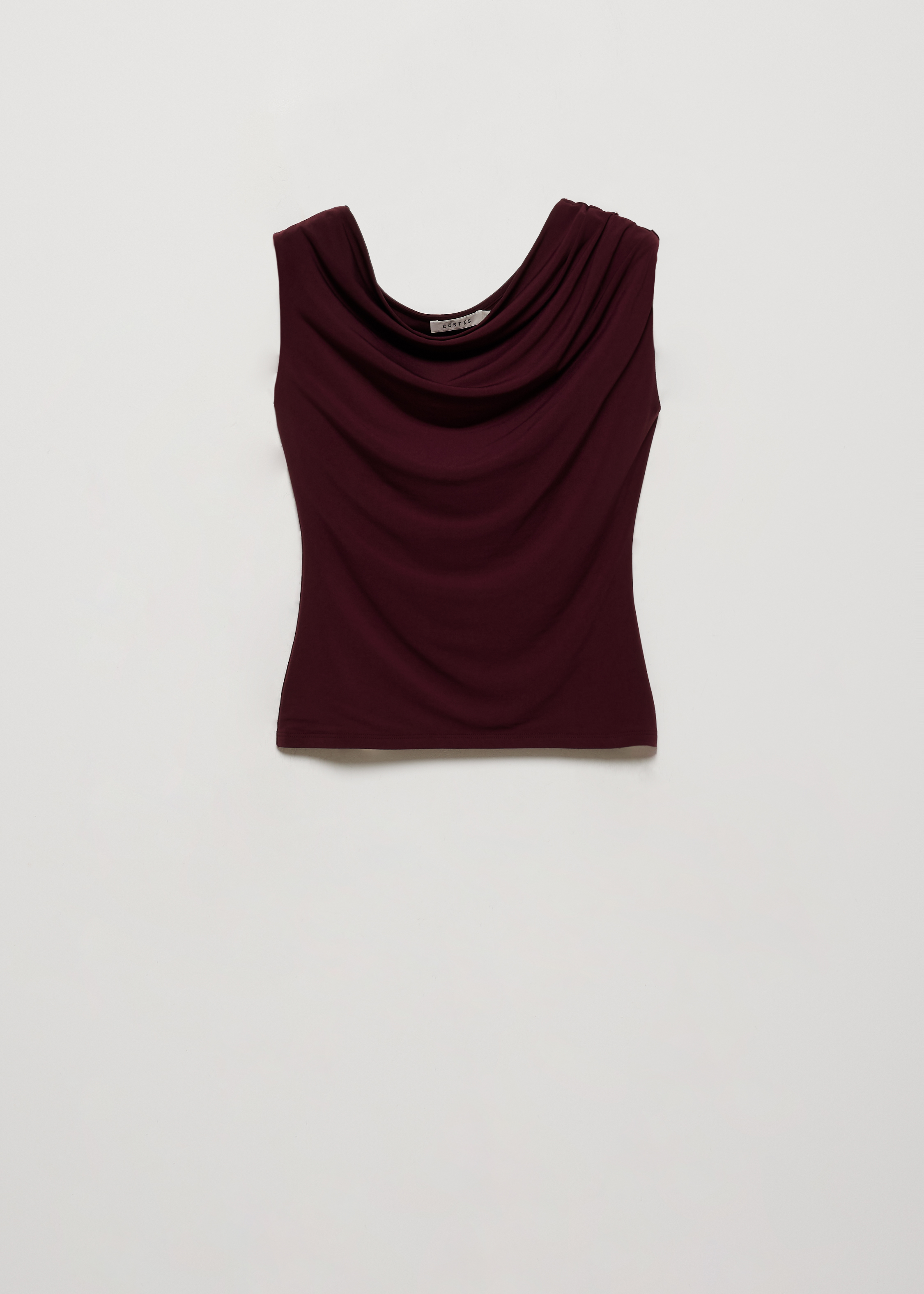 Top met drape effect