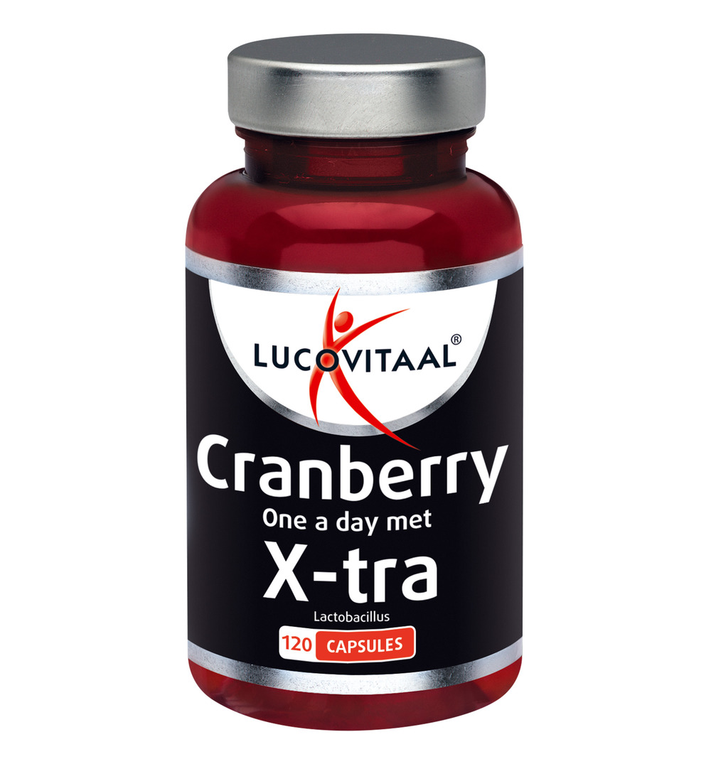 Lucovitaal Cranberry X-tra Lactobacillus (120 capsules)
