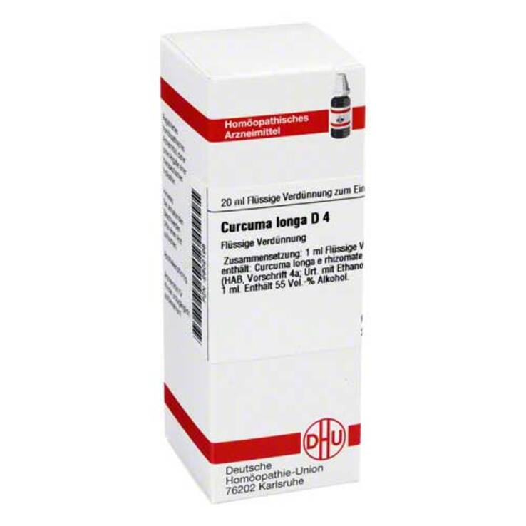 DHU Curcuma longa D 4 Dilution, 20 ml