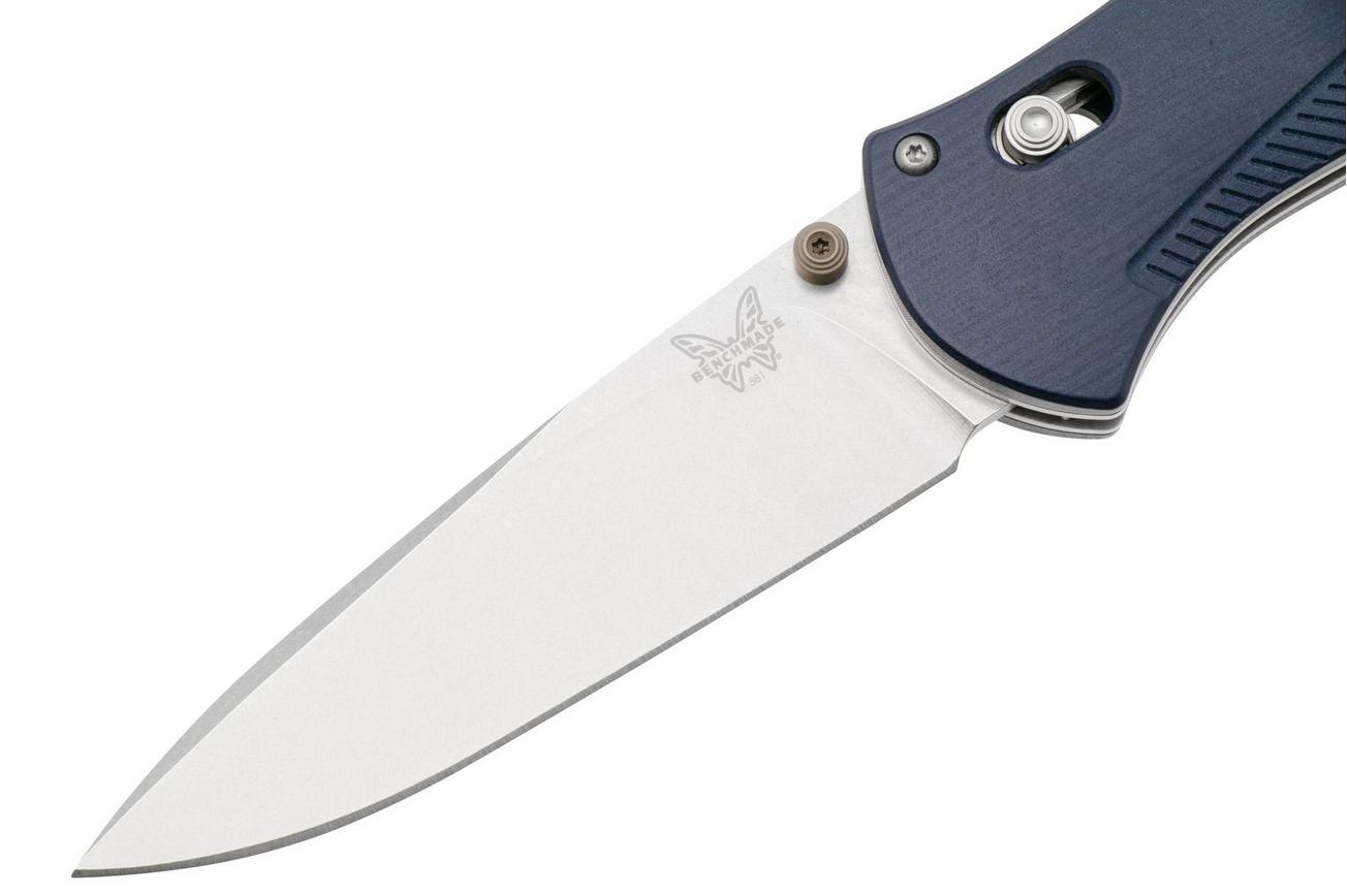 Benchmade Barrage 581-03 Stonewashed CPM S30V, Blue Canyon Richlite, zakmes
