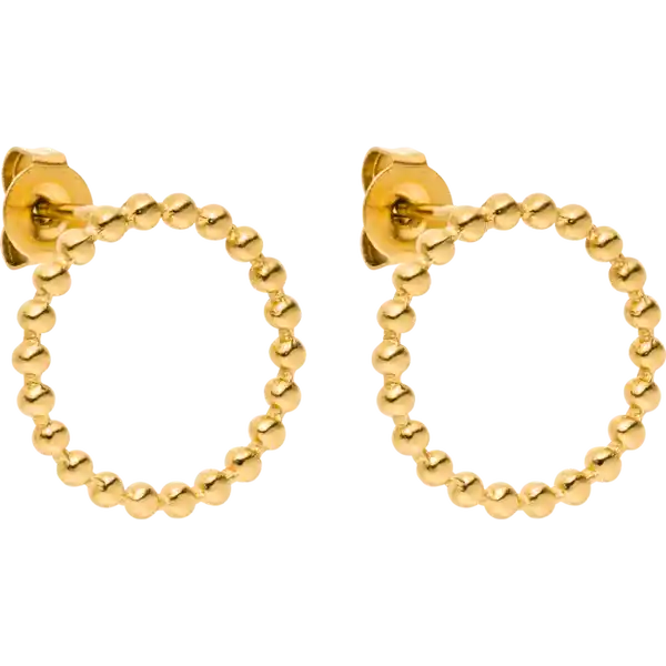 Karma Ohrringe gold