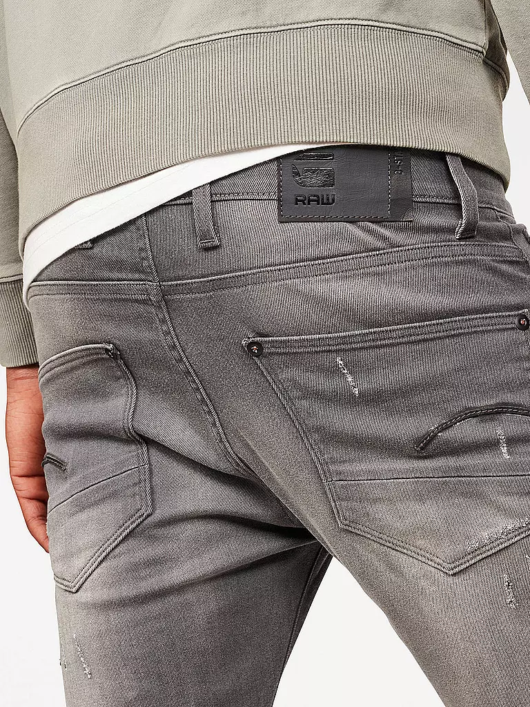 G-STAR RAW Jeans Super-Slim-Fit DEFEND grau