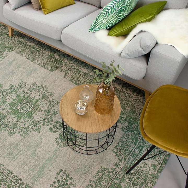 Vintage vloerkleed - Dreams Groen | Oosterse look & feel